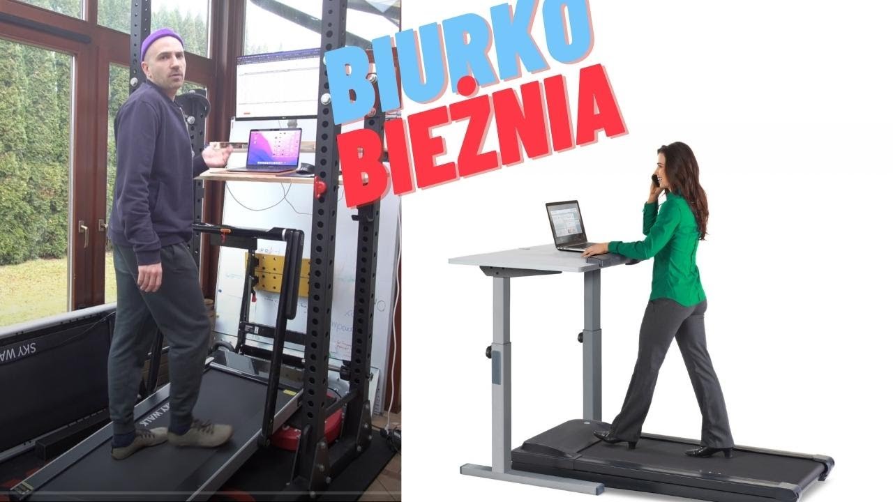 Bieżnia pod biurko HMS BE12 treadmill desk