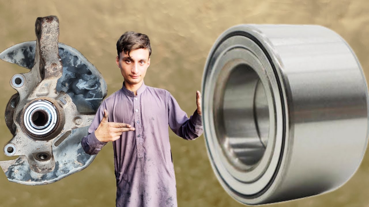 Toyota Corolla Front Wheel Bearing Replacement / how to change front wheel bearing #videos