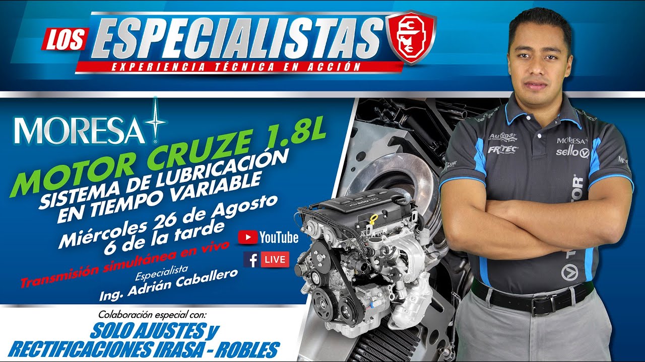 CONFERENCIA TECNICA MOTOR CRUZE 1.8L - SISTEMA DE LUBRICACION EN TIEMPO VARIANTE
