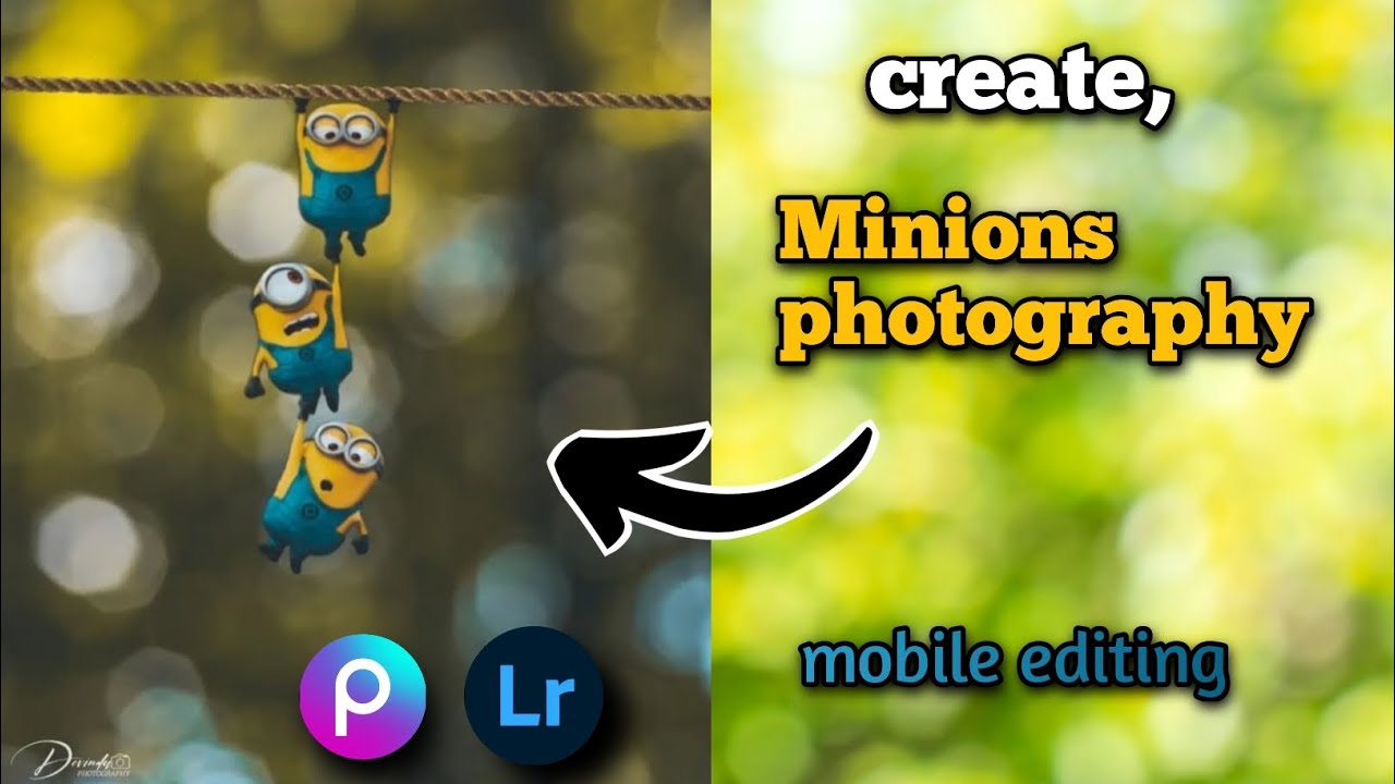 Creative photography and Photo editing | Minions #photography #video #photooftheday #viral #videos