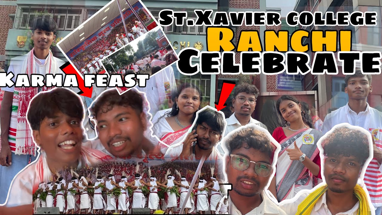 St.Xavier college Ranchi ll 😍celebrate karma feast ll 21/08/2025 ll full enjoy ll 😍