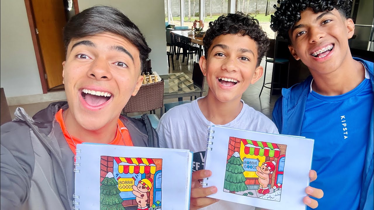 FIZEMOS COMPETIÇÃO DE BOBBIE GOODS!😱 QUEM VENCEU? ( ESTEVÃO, GABRIEL OU FELIPE? )