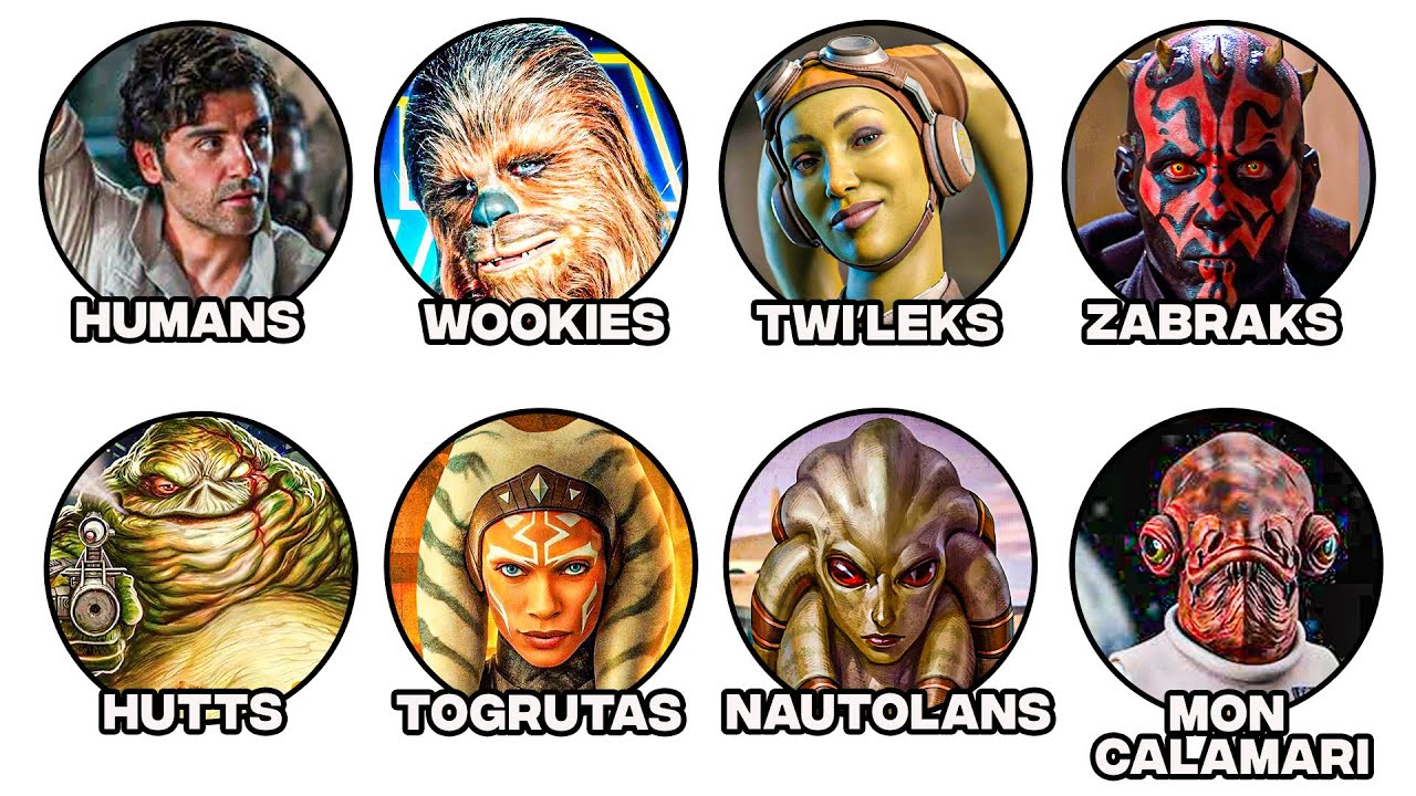 Every Race in Star Wars Explained in 18 Minutes
