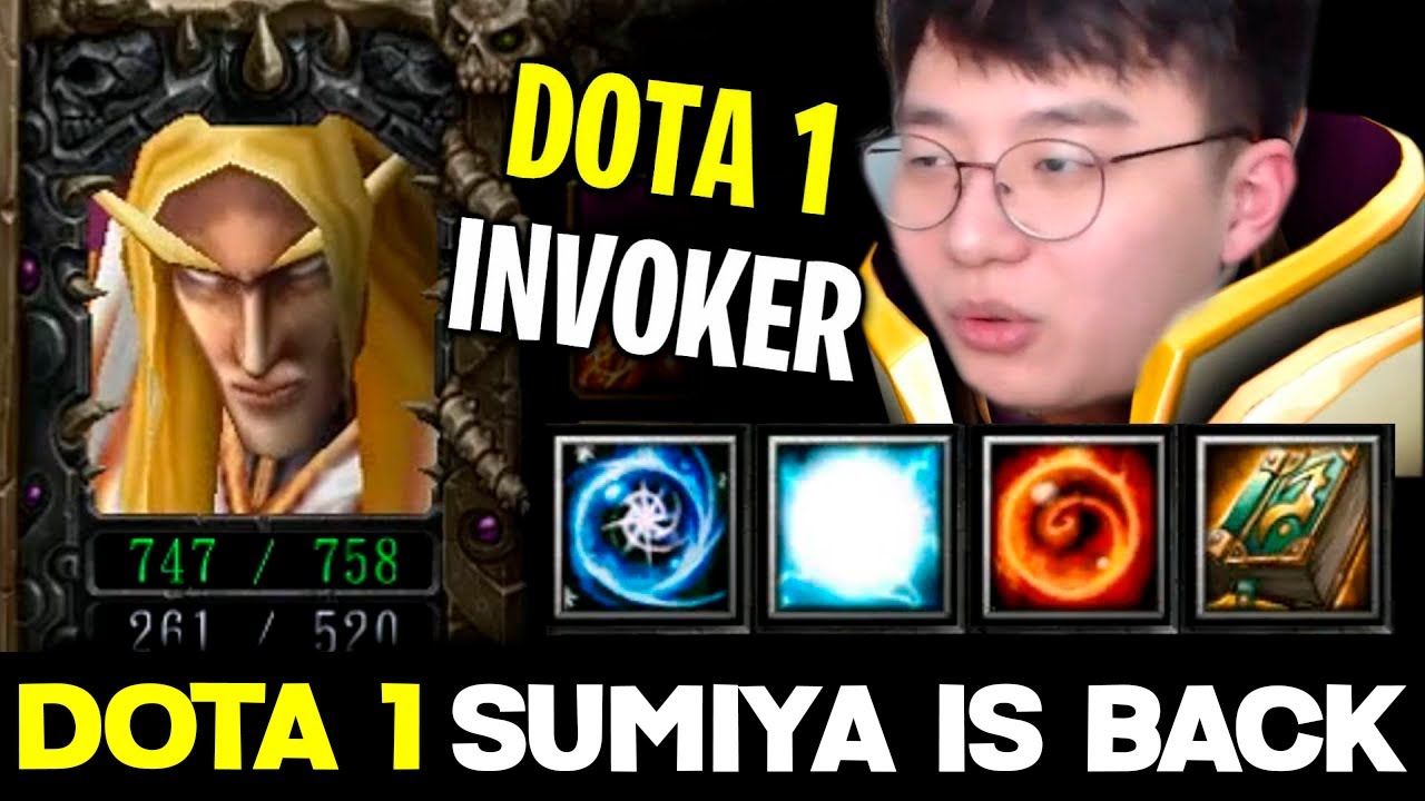 EL MEJOR INVOKER DEL MUNDO SUMIYA A VUELTO AL DOTA 1!! 😱