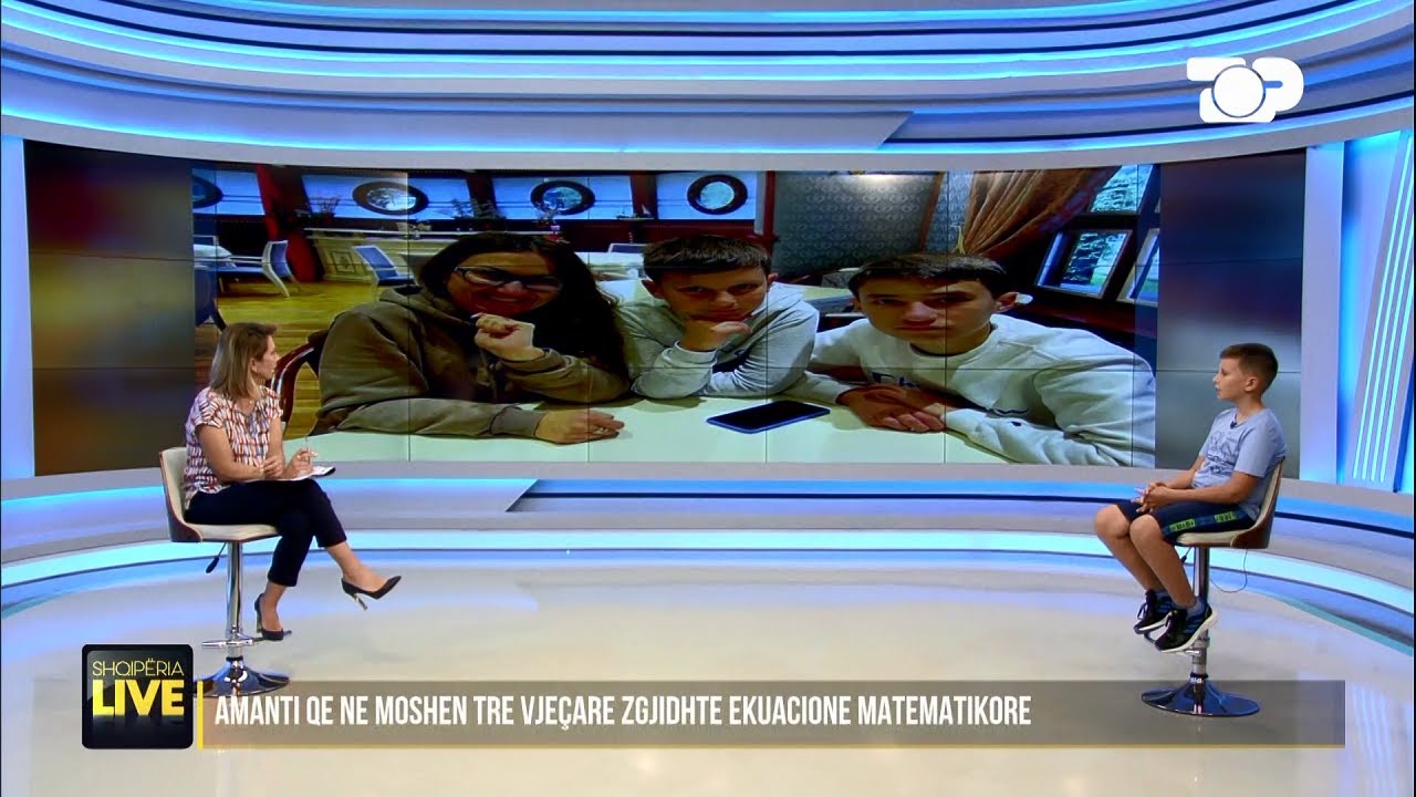 Gjeniu 9 vjeçar: Jam në klasë të katërt, dua të shkoj në të gjashtën-Shqipëria Live  15 Korrik 2022