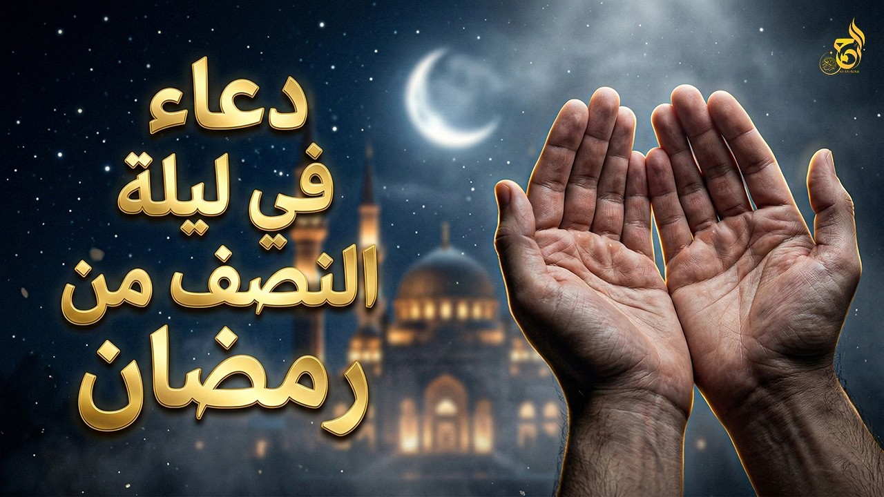 دعاء في ليلة النصف من رمضان 2026 🤲 أقوى دعاء لرفع البلاء وقضاء الحوائج بإذن الله