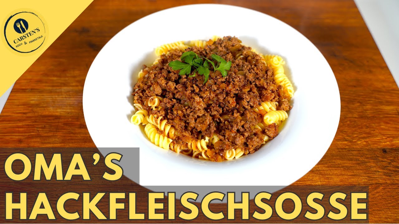 Omas Hackfleischsoße - die weckt Kindheitserinnerungen