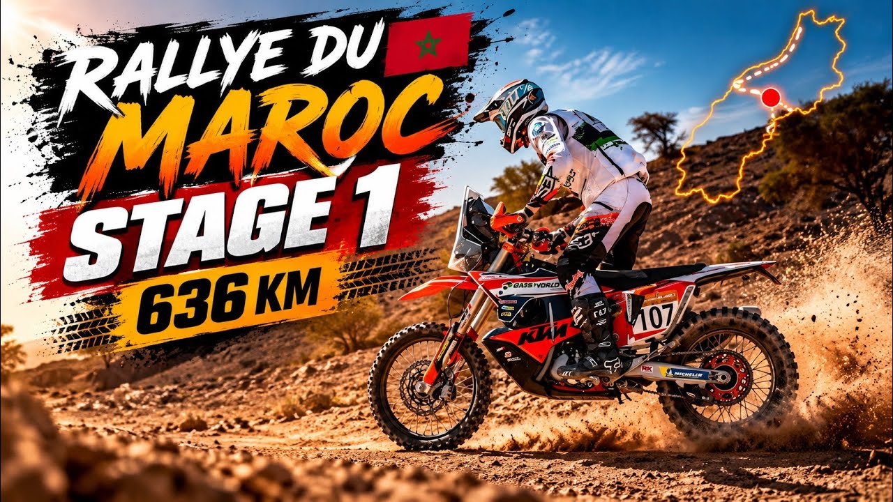 636KM FLAT OUT! 🔥 MY 1ST  RALLY STAGE | RALLYE DU MAROC 🇲🇦