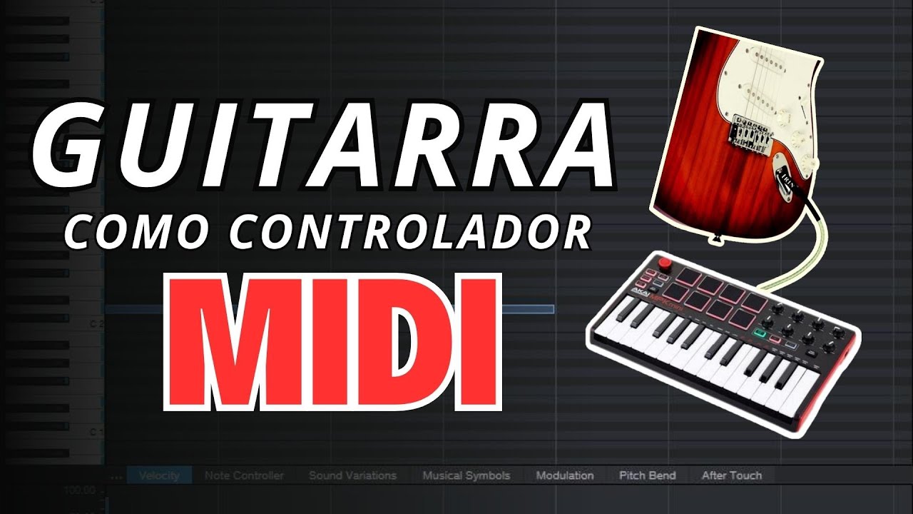 GUITARRA como controlador MIDI. ¿Qué?