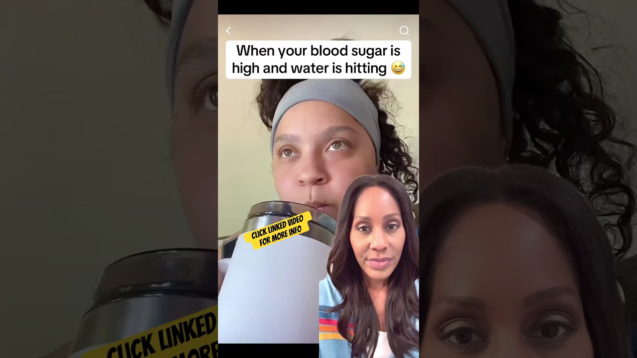 WHEN YOUR BLOOD SUGAR IS HIGH&hellip;. 💦 #shortsfeed #shortsvideo #shorts