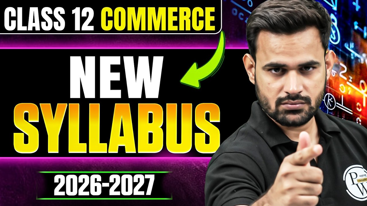 12th Commerce 2026&ndash;27 Syllabus | HSC Maharashtra 90+ Score Strategy