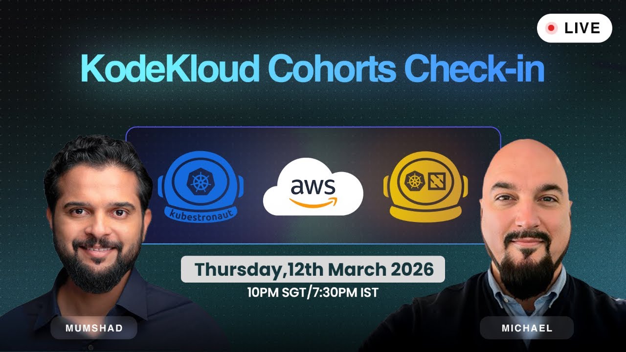 KodeKloud Cohorts Check-in #3: Kubestronaut & AWS AI Practitioner 2026