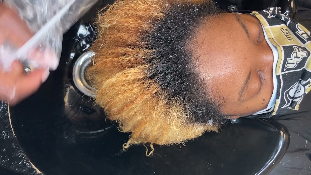 Hair color on natural hair | Ombré hair color | Coloring your hair blonde