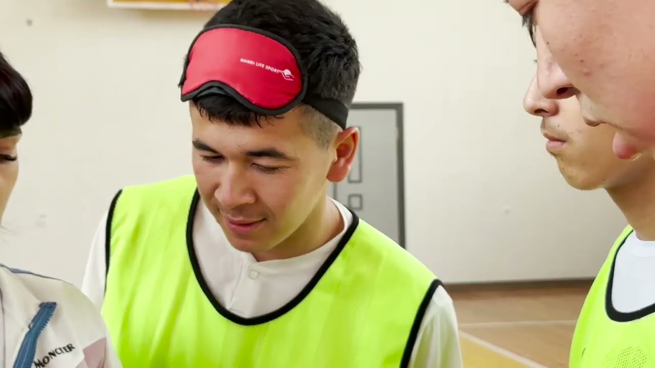Golbol parasportda Nurli maskan maktab internati o'quvchilari peshqadam