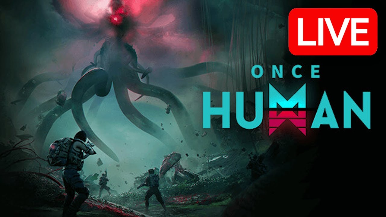 This NEW OPEN WORLD Horror Game Looks CRAZY - Once Human LIVE 🔴