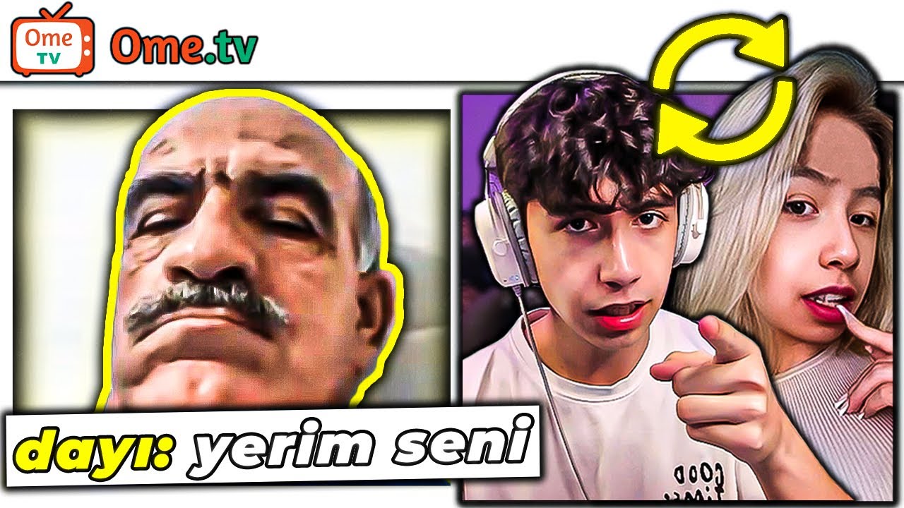 OMEGLE'DE DAYILARI TROLLEDİM!