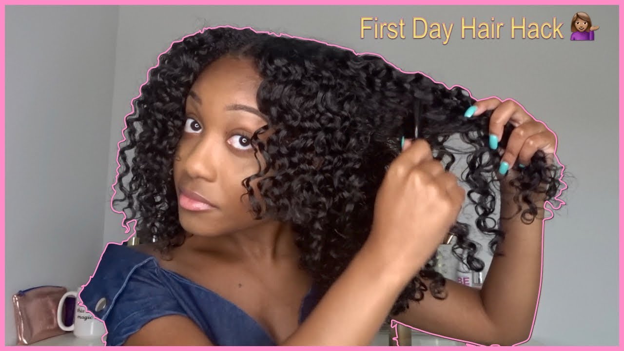 How To Pick Your Natural Hair For MAX Volume ! | First Day Hair Hack