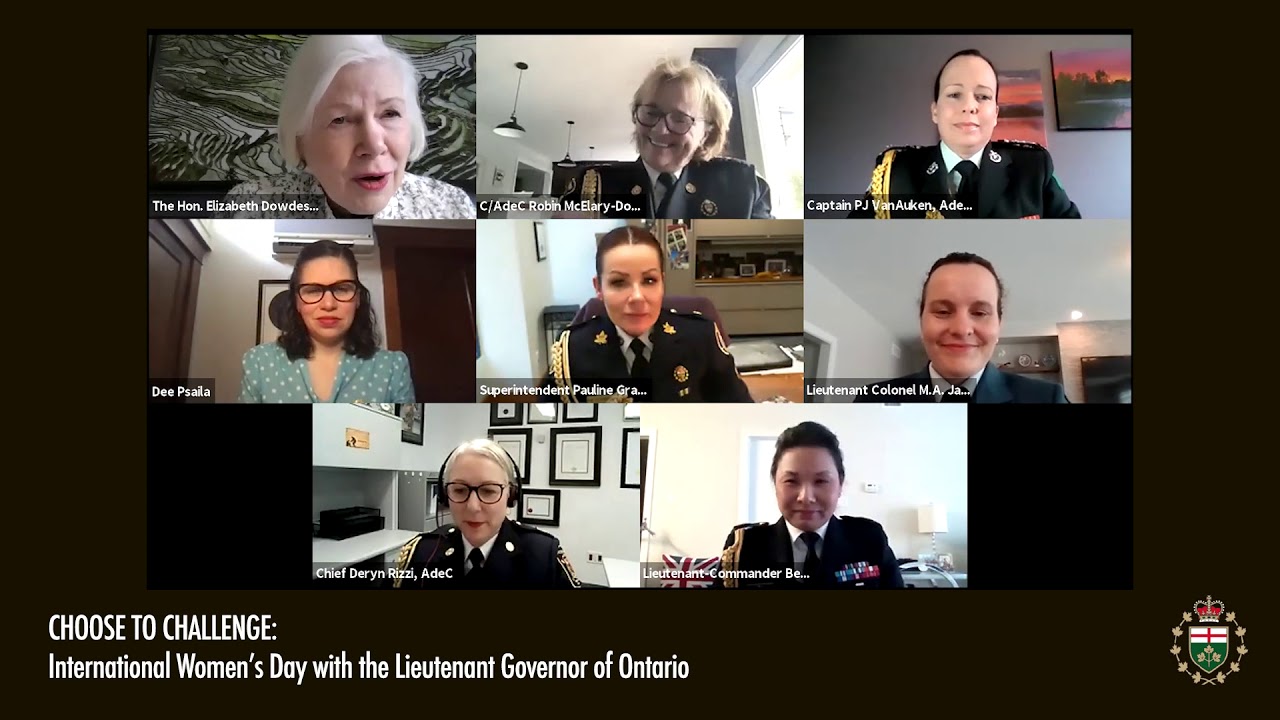 Choose to Challenge: International Women's Day with the Lieutenant Governor of Ontario