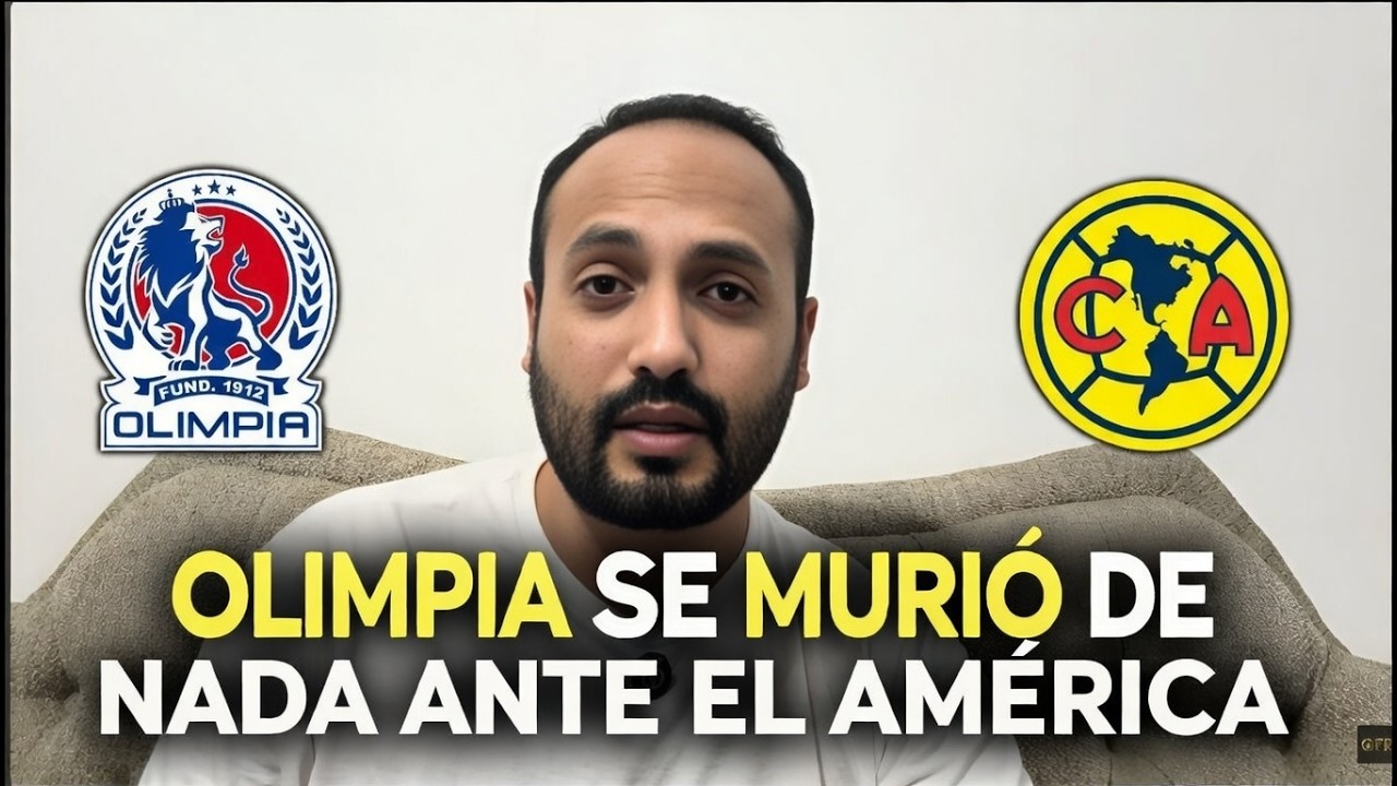 OLIMPIA NO PUDO CONTRA EL AMÉRICA | ELIMINADO DE CONCACHAMPIONS 