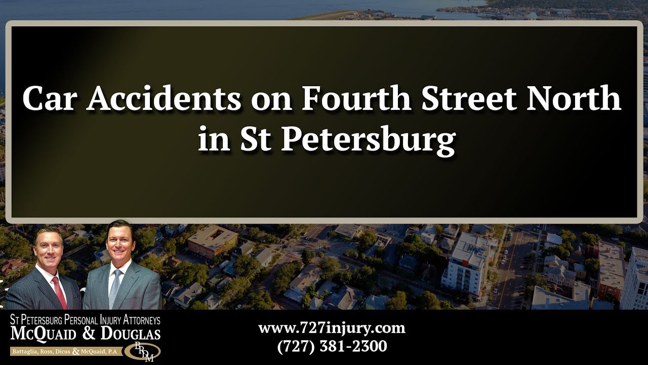 Car Accidents on Fourth Street North in St Petersburg