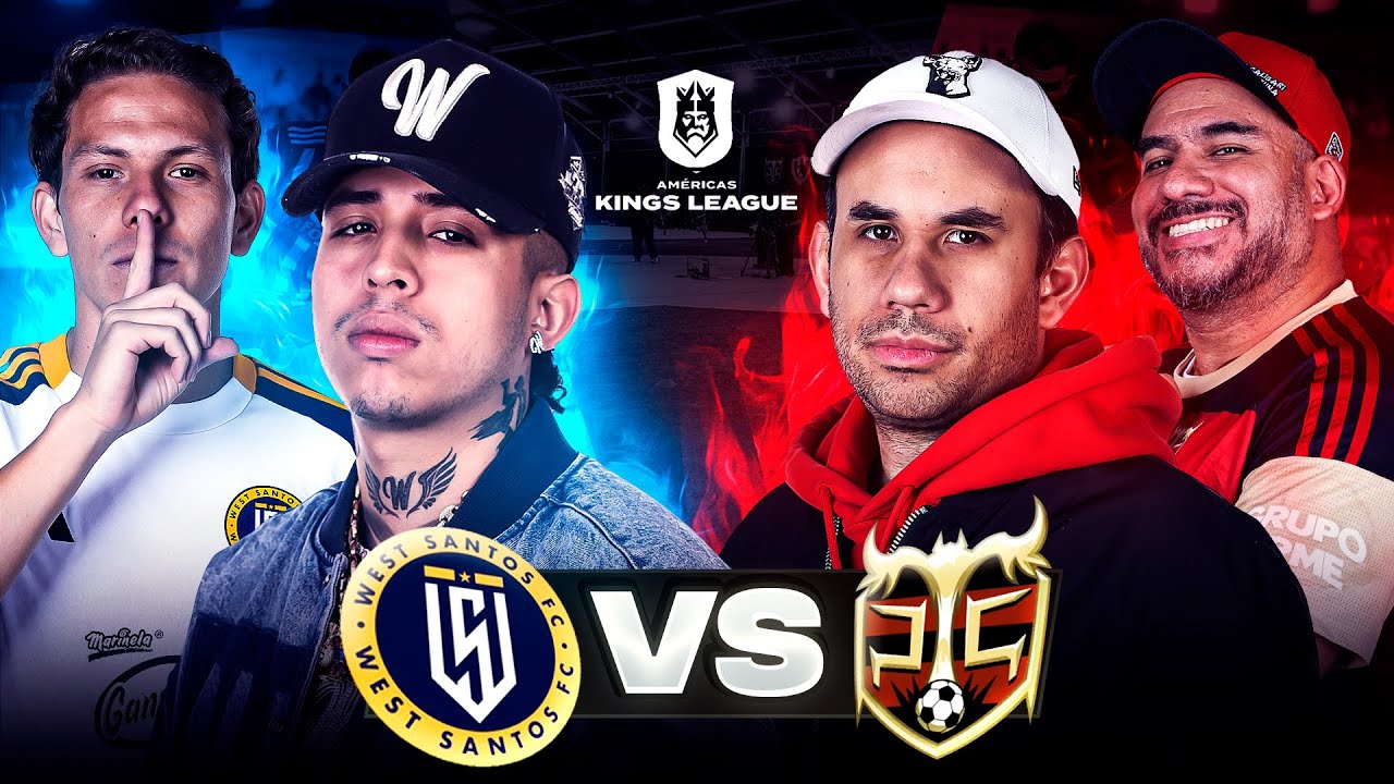 WEST SANTOS FC VS PELUCHE CALIGARI | KINGS LEAGUE AM&Eacute;RICAS | SPLIT 3