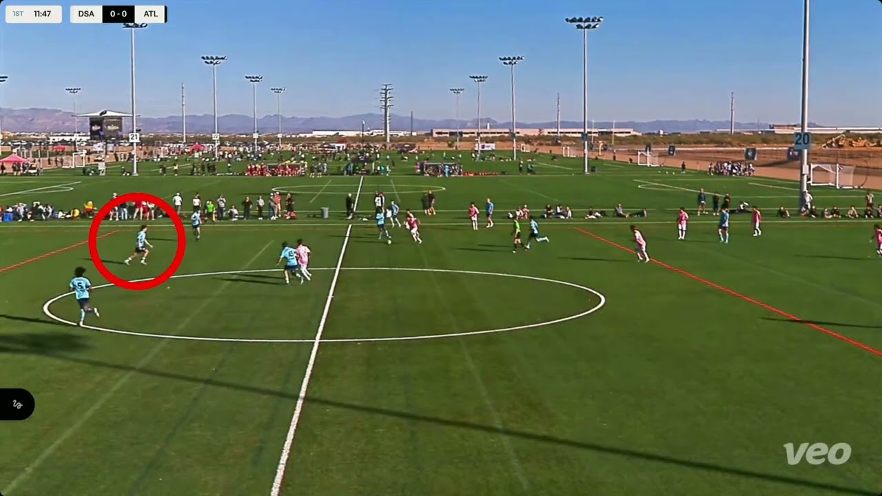 Lance Carroll - 2027 (CB, CDM) - MLS NEXT FEST 2025 Highlights