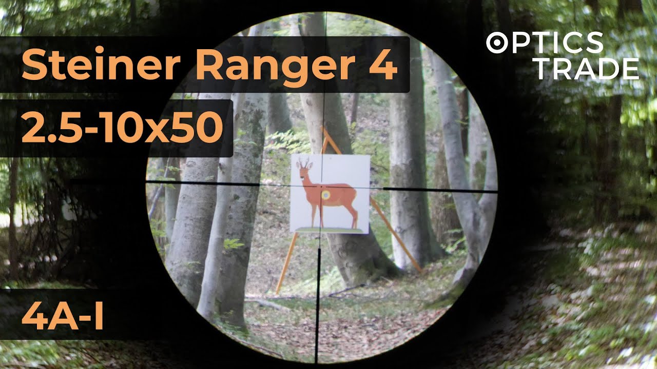 Steiner Ranger 4 2.5-10x50 Reticle 4A-I | Optics Trade Reticle Subtensions