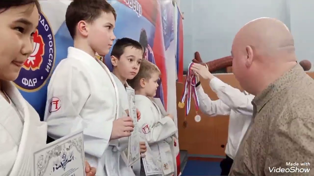 Награждение 🥇🥈🥉19.02.2026 дзюдо 🥋🥋 серонование состоялось честь посвященном Дню защитника Отечества