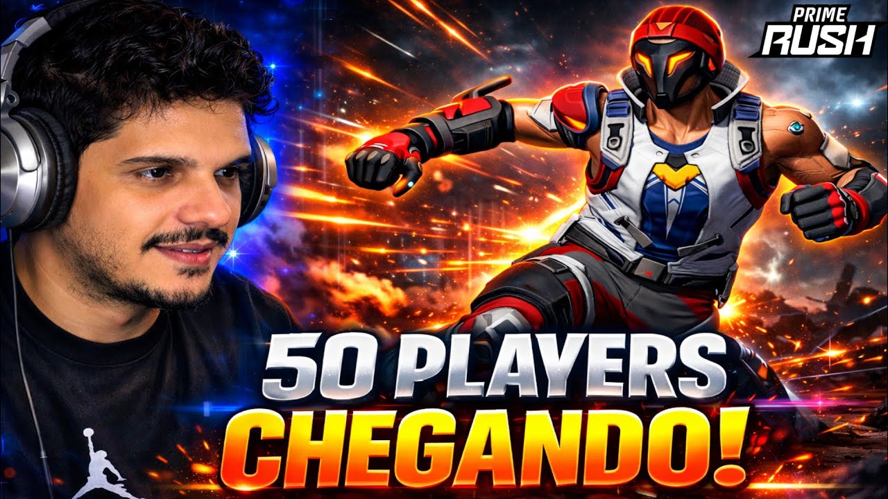 FINALMENTE O PLAYHARD VAI LIBERAR 50 PLAYERS POR PARTIDA NO PRIME RUSH 