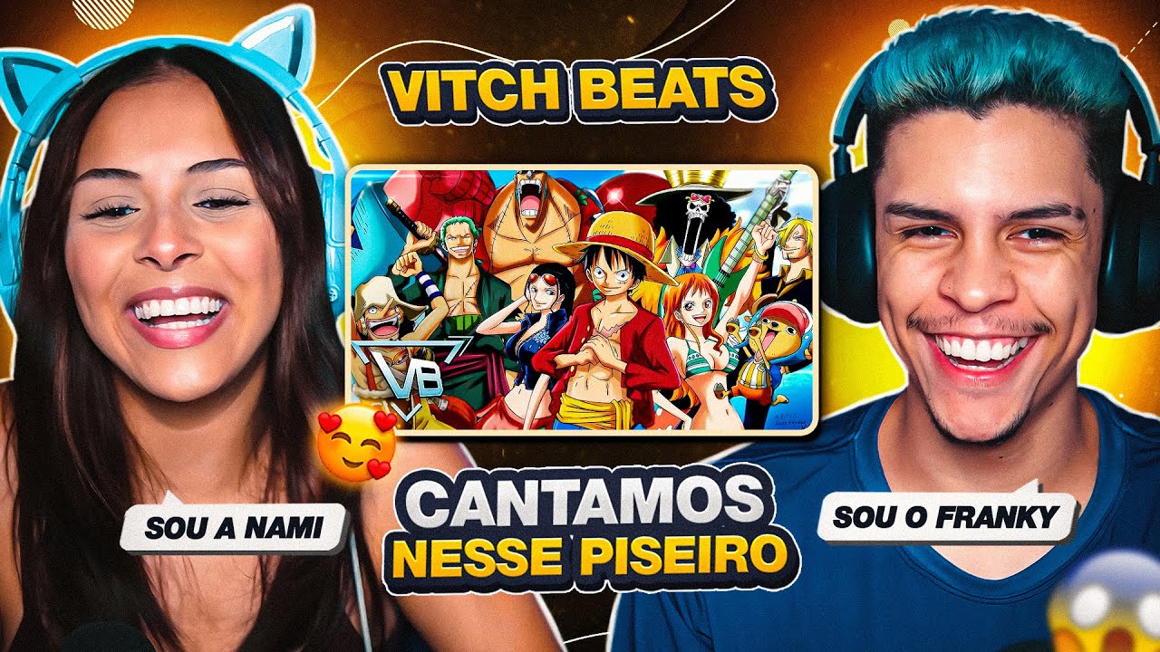 VITCH BEATS - Piseiro dos Mugiwaras - (One Piece) | [React em Casal] 🔥