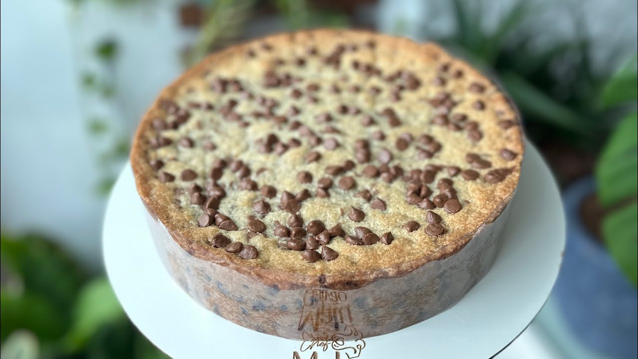 Torta cookies recheada