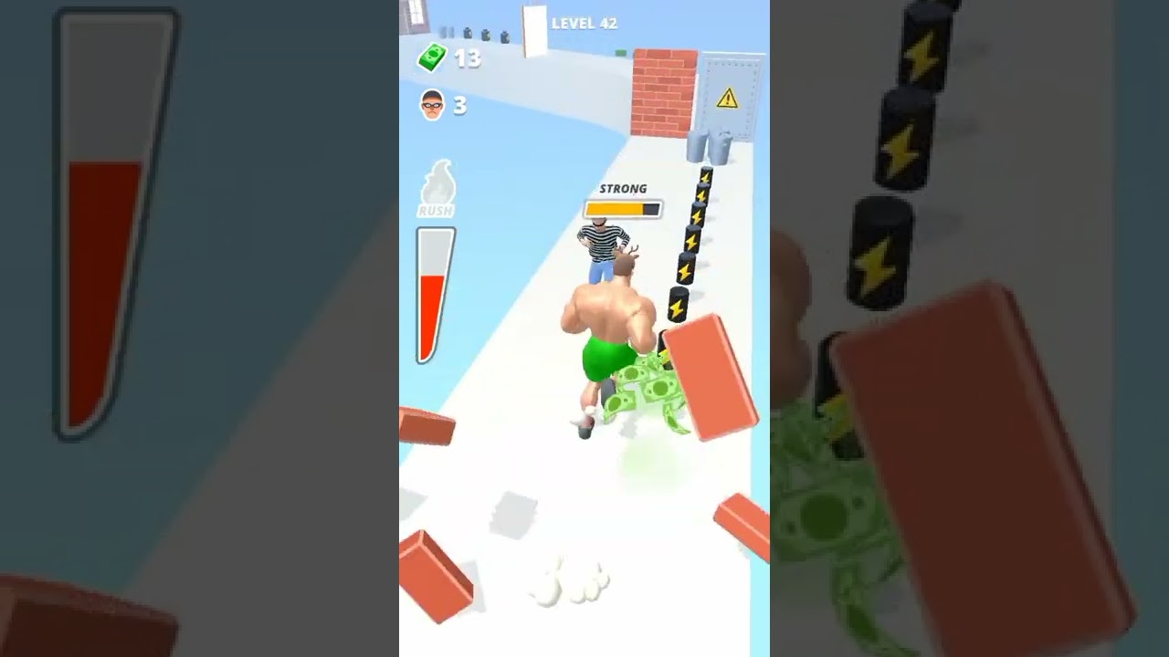Muscle Rush Run Game Play Android and iOS game new level play