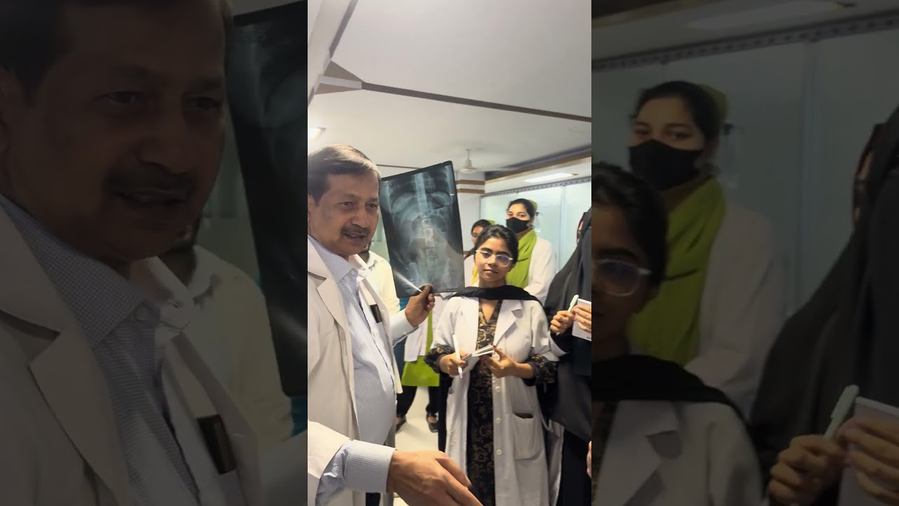X-ray Demonstration of Acute Intestinal Obstruction by Prof. Dr. Ranjit Kumar Mallick.