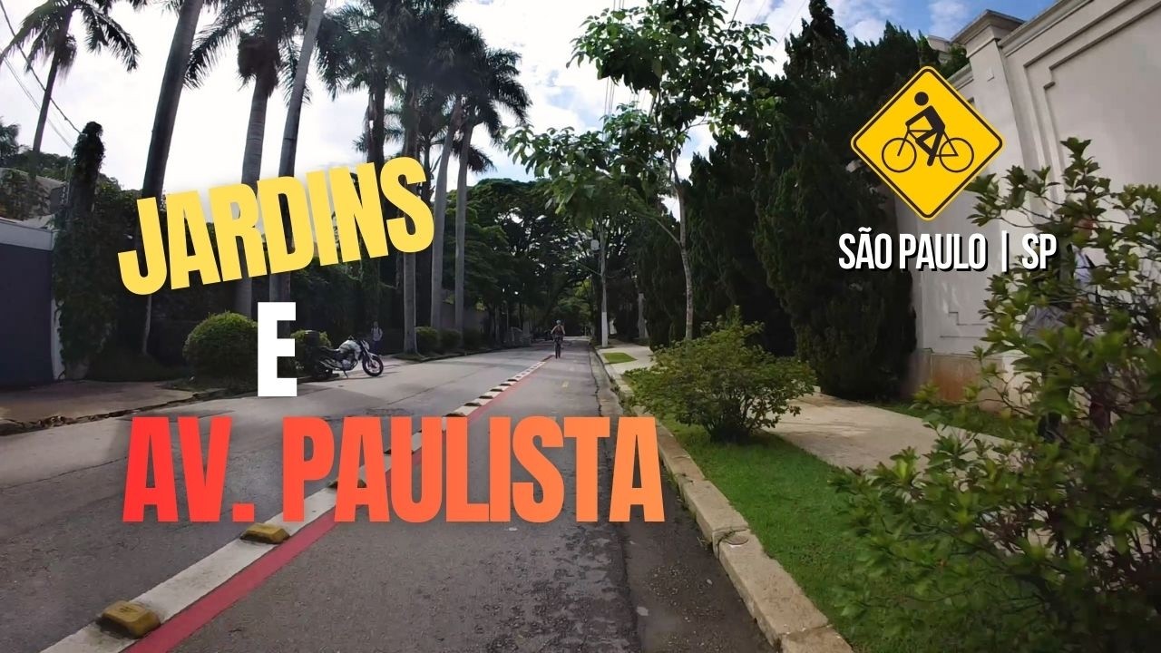 Jardins até a PAULISTA de BIKE