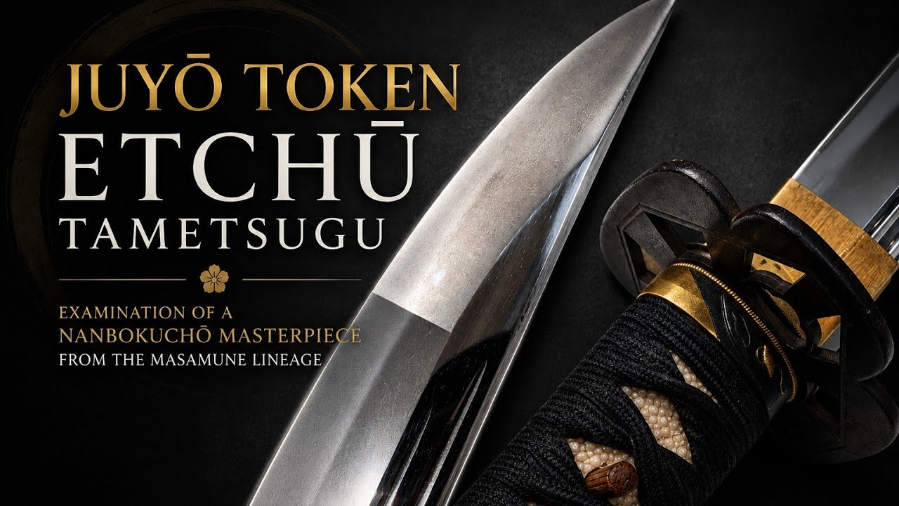Juyō Token Etchū Tametsugu — Examination of a Nanbokuchō Masterpiece from the Masamune Lineage