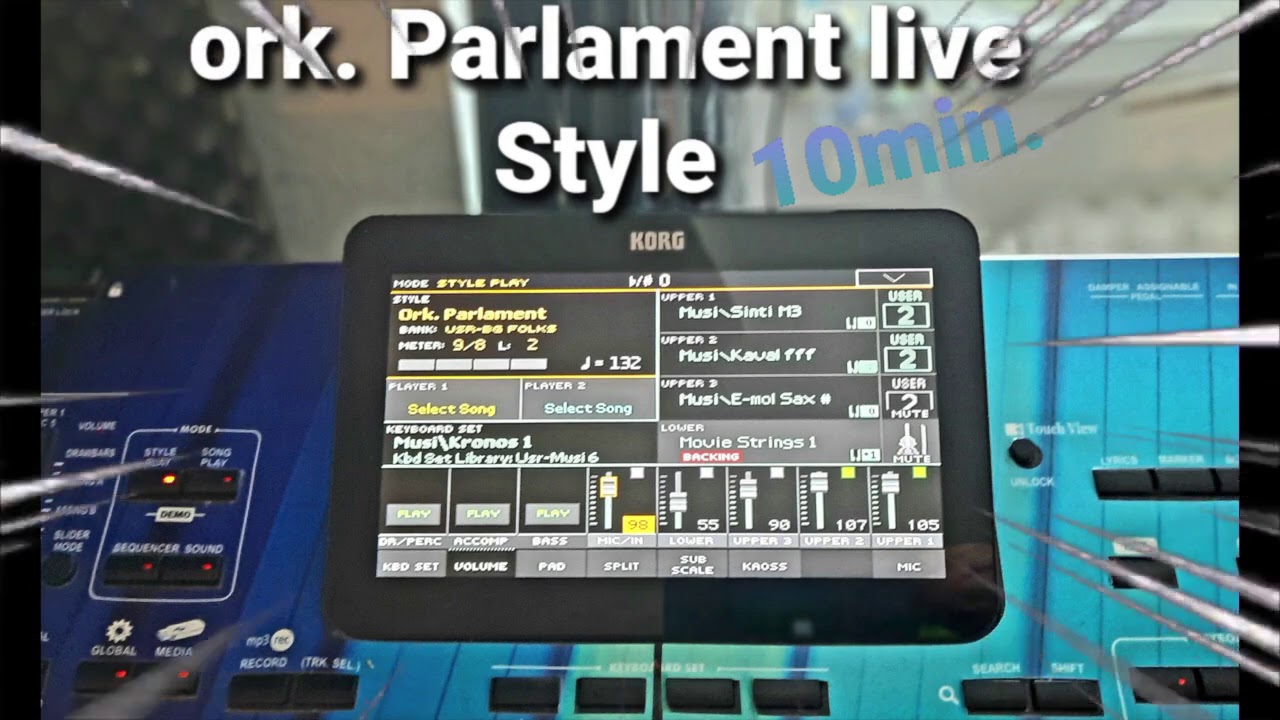 Ork. Parlament live Ritam mi minor Sehzade