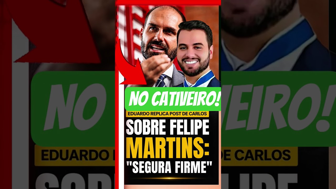 🟥Felipe Martins e outros nao pode ser esquecido pela direita , nada paga tanta injusti&ccedil;a