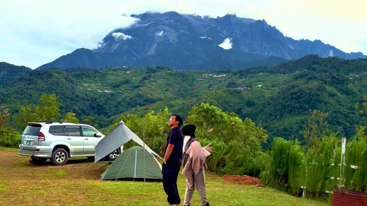 Enjoy the Ultimate Camping Experience with a Spectacular Mount Kinabalu Backdrop