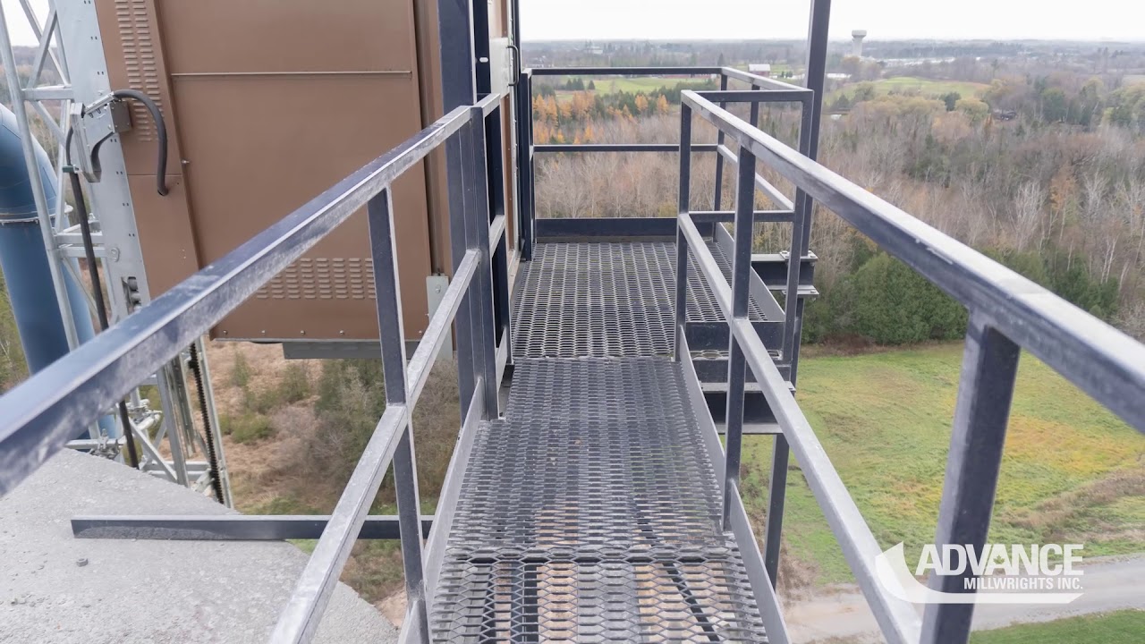 Electric Man Lift Installation