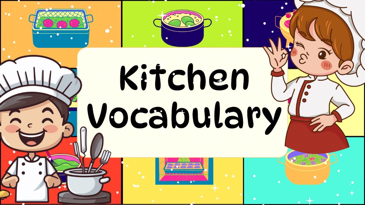 Kitchen Vocabulary | Let&rsquo;s Cook and Sing | Fun Kitchen Song for Kids | Educational Song for Children