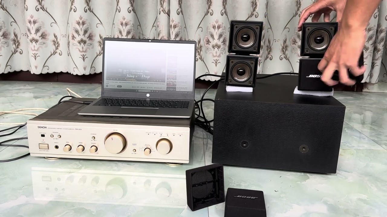 ( 8.6 triệu) bose 501x USA + denon 390iv . 08888.99695
