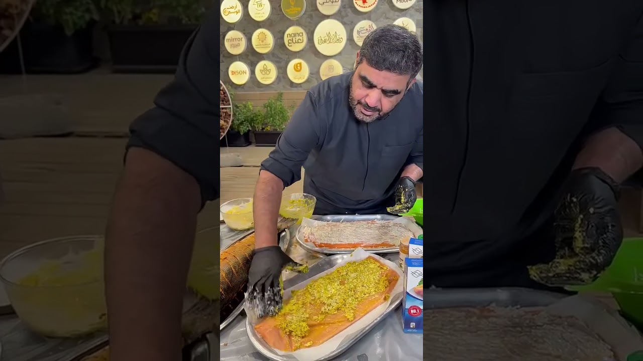اطباق بحرية من ابداع الشيف سيف