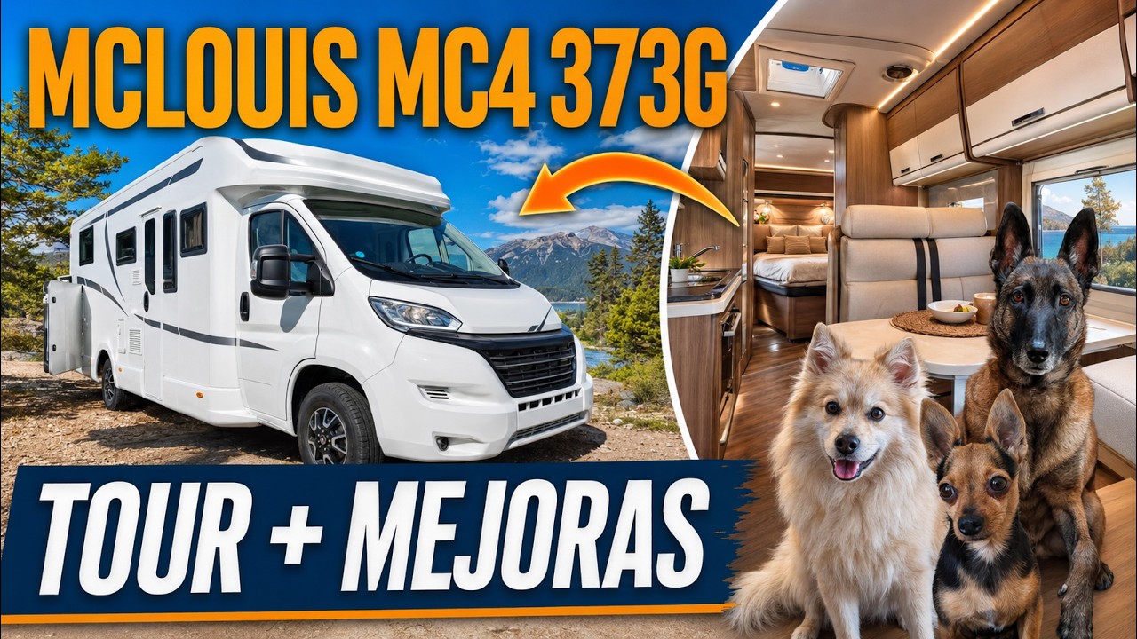 Mejoras Mclouis  MC4 373G  (el placer de la libertad  viajeros_perrunos)