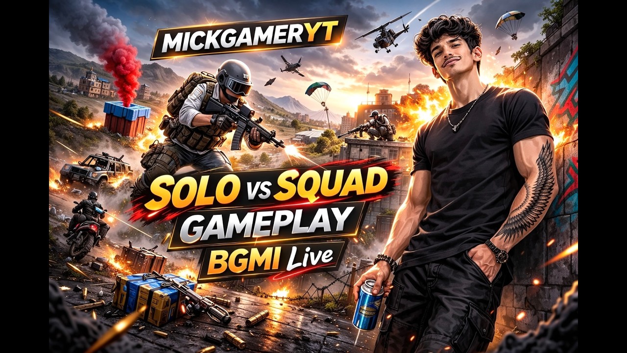 BGMI LIVE ⚡️ | LET’S GO FOR 2K SUBS❤️ #bgmilive #pubgmobile #Mickgameryt