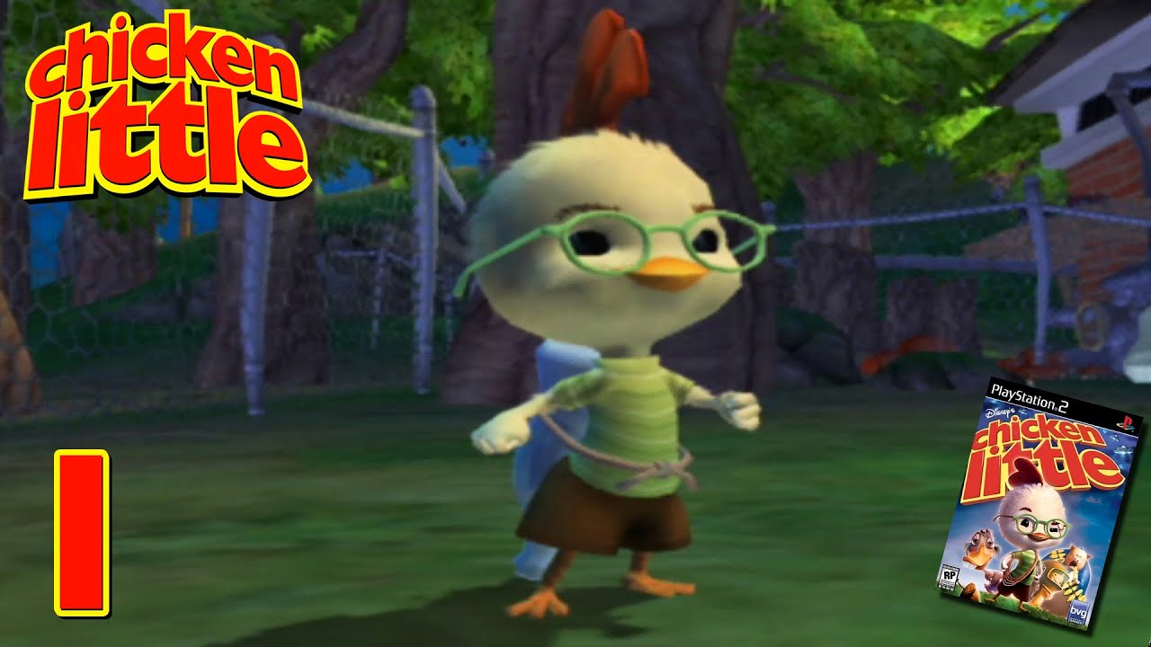 Chicken Little (PS2) - 01 - Vai a Scuola
