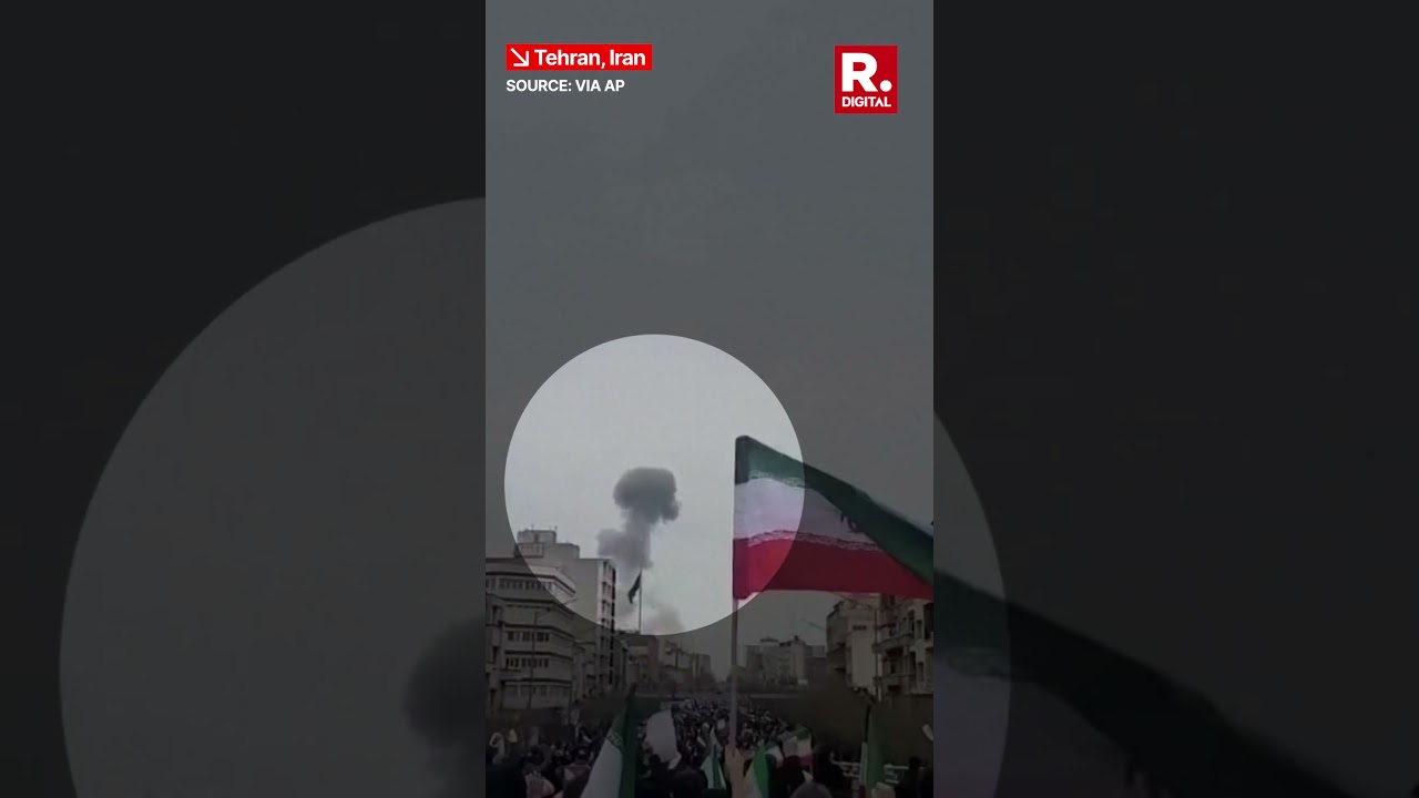 Massive Blast in Tehran Square as Israel Warns of Strike During Protests