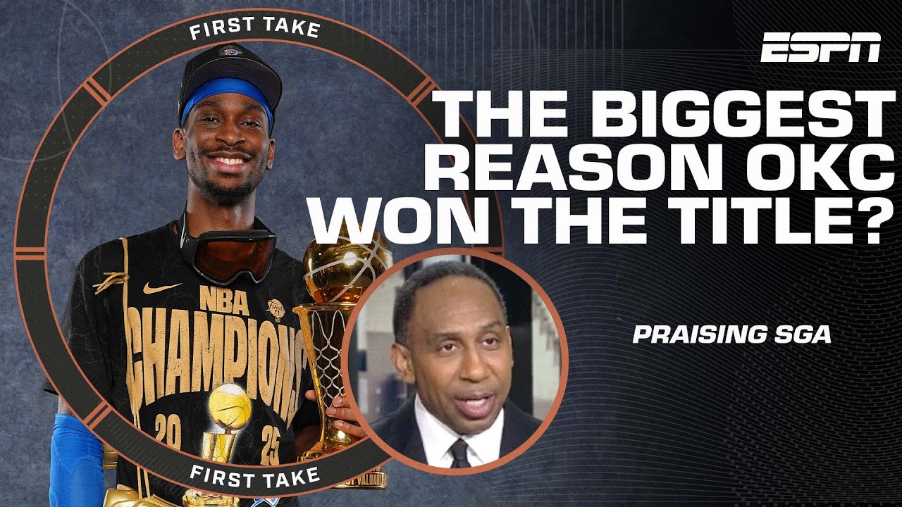 Shai Gilgeous-Alexander put the 'WORLD ON NOTICE' - Stephen A. Smith | First Take