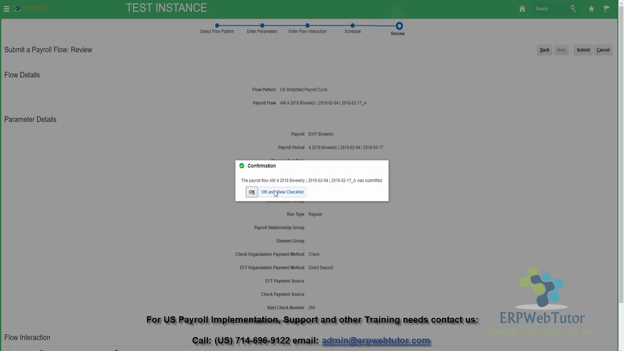 Run a complete US Payroll in Fusion Payroll in R13