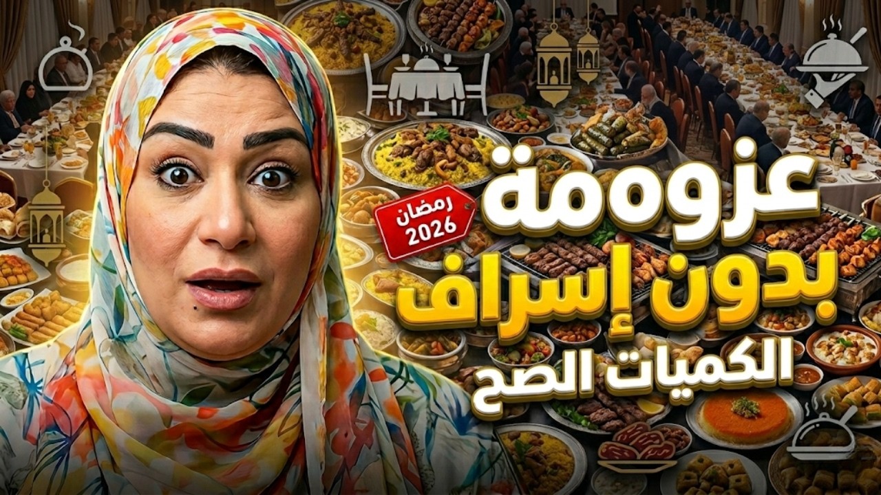 فطار رمضان 2026🌛 افكار عزومه ل ٥٠ فرد من القلب اول عزومة في رمضان 🥰 عملت اللي بيحبوه من ايدي 🥰