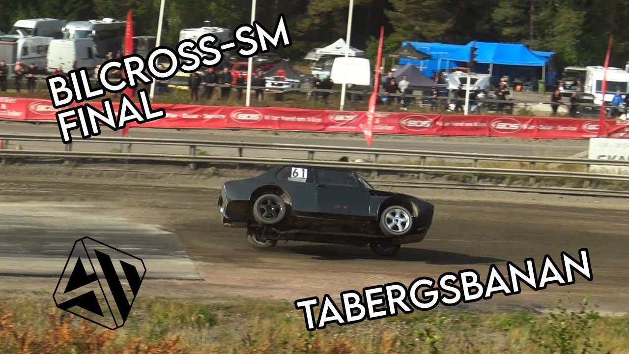 [Bilcross] SM-final på Tabergsbanan | Crash and action